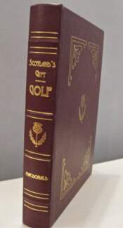 Scotland's Gift Golf (1928) FINE LEATHER OVERSIZED EDITION